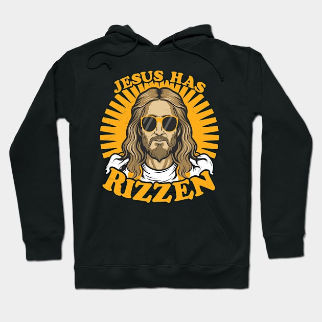 Jesus Has Rizzen Hoodie by LEGO